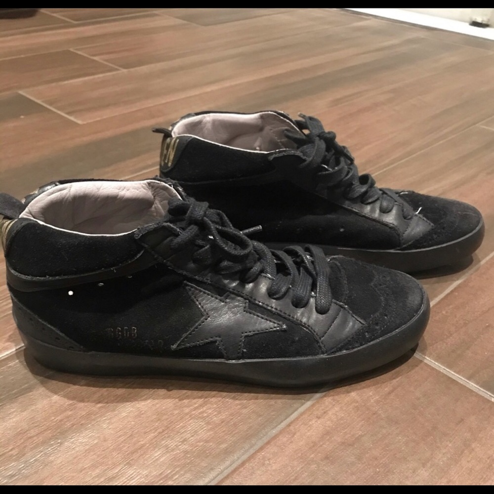 Golden Goose Midstar all black